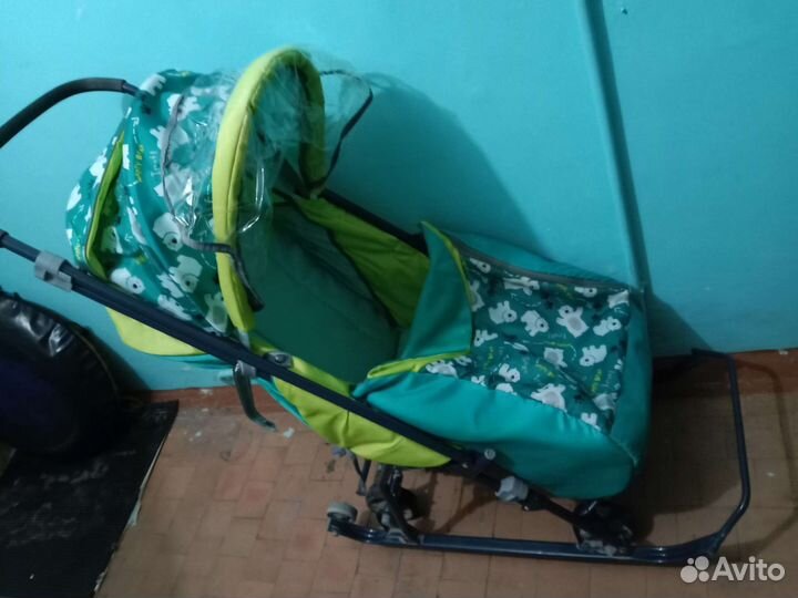 Коляска санки