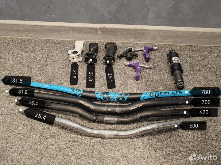 Рули и выносы для велосипеда