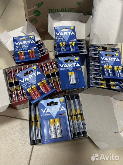 Батарейка Varta и другие элементы питания