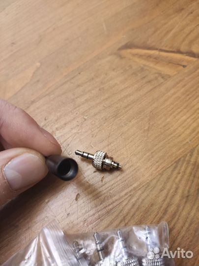 Разъемы Jack с накруткой для пайки