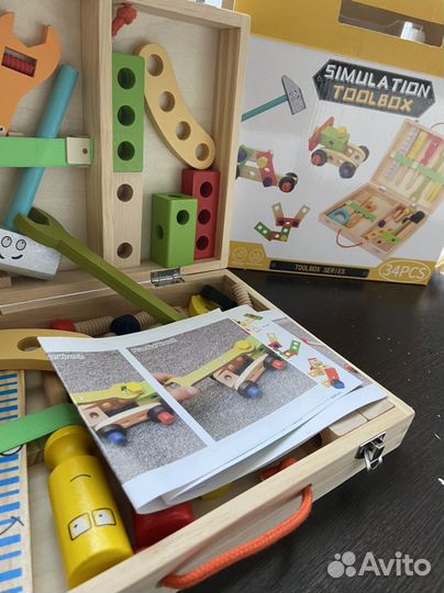 Развивающие деревянные игрушки