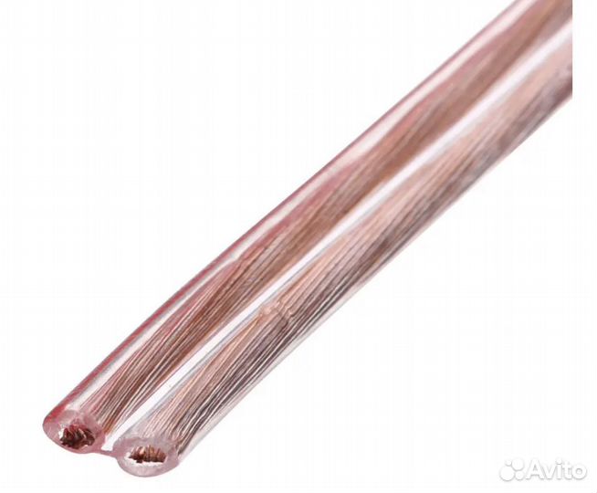 Аудио-кабель Hi-Fi 2х0.75 5 м медь