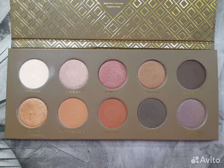 Палетка теней zoeva 