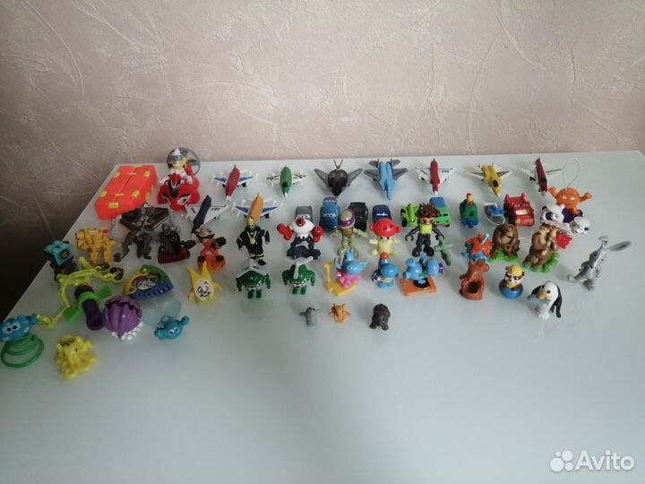 Игрушки из киндера скрепыши