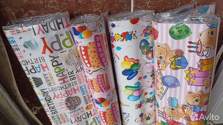 Упаковочная бумага для цветов и подарков