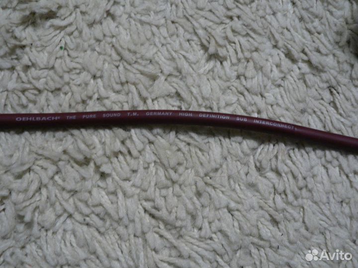 Кабель Oehlbach 5 метров для сабвуфера