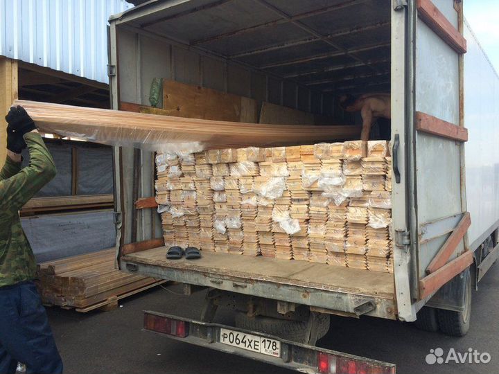 Планкен прямой за м2 20 мм 125 мм 3000 мм, вс