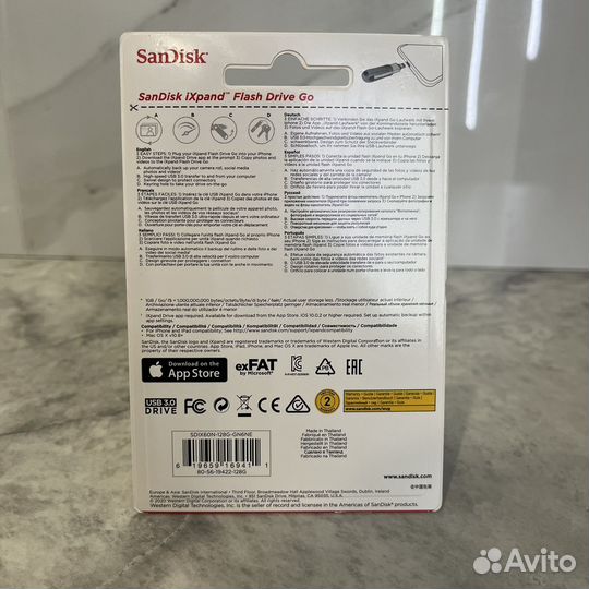 Флешка для iPhone SanDisk IXpand Flash Drive 128GB