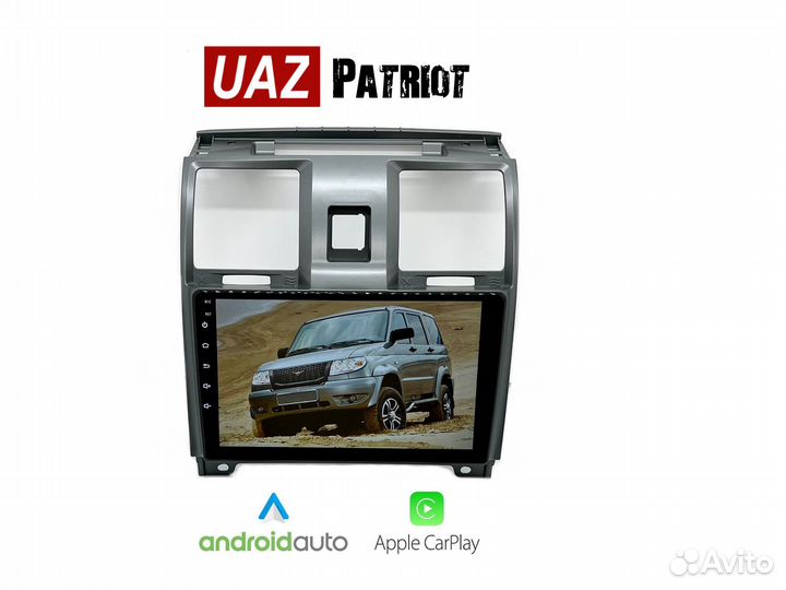 Topway UAZ Patriot дорест LTE CarPlay 6/128gb