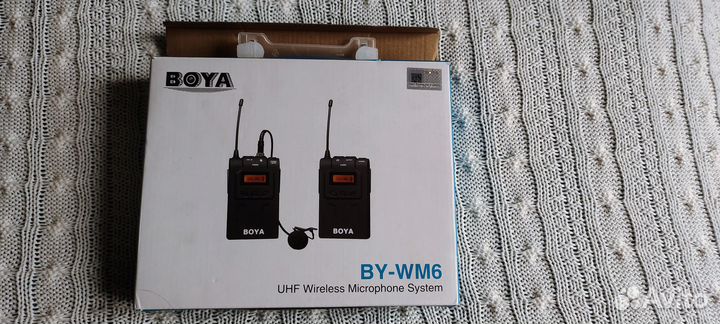Беспроводной микрофон boya BY-WM6 (новый)