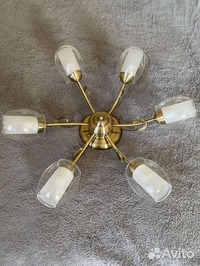 Люстры новые