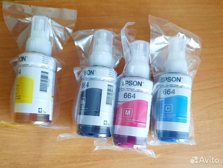 Чернила для принтера epson оригинальные