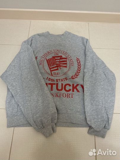 Толстовка серая