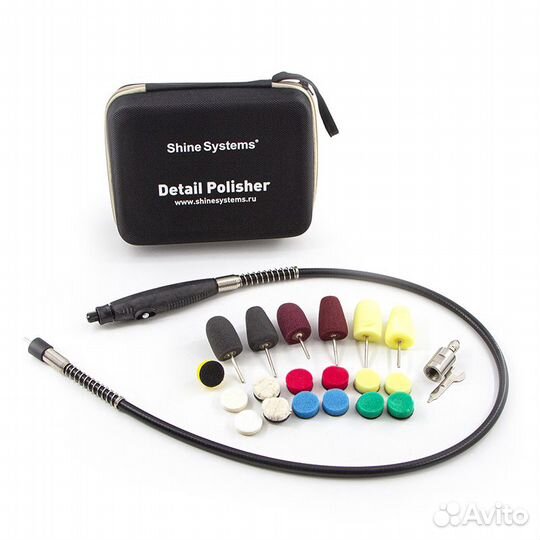 Shine Systems Detail Polisher - гибкий вал для пол