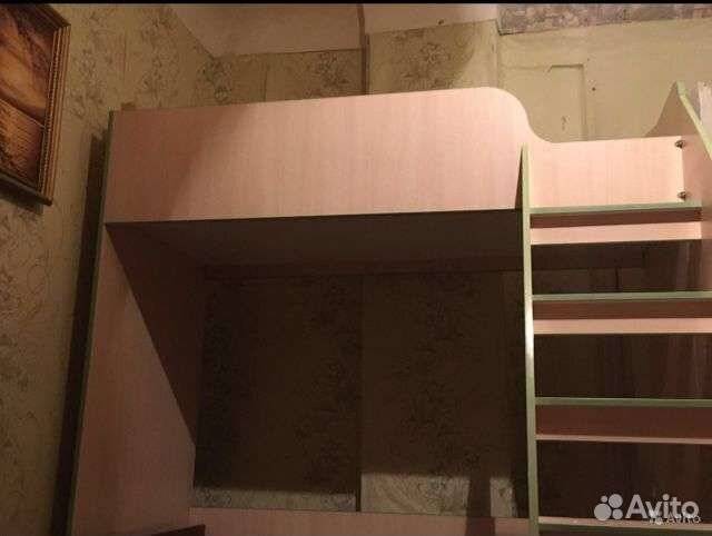 Двухъярусная кровать б/у для детей