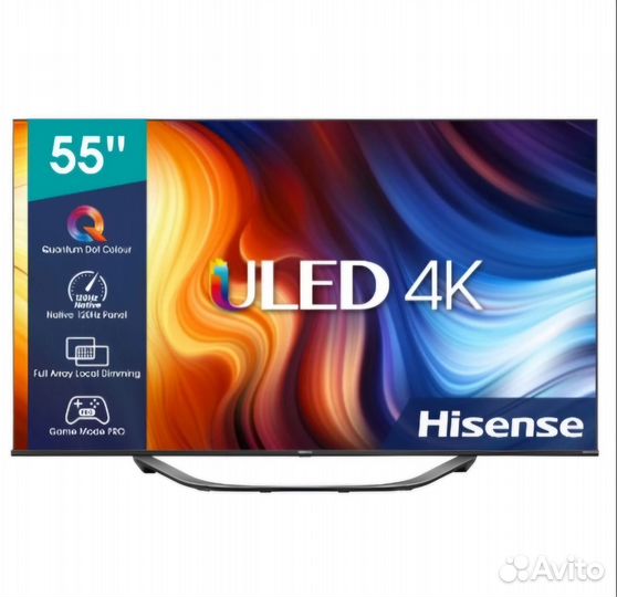 Телевизор hisense 55u7hq