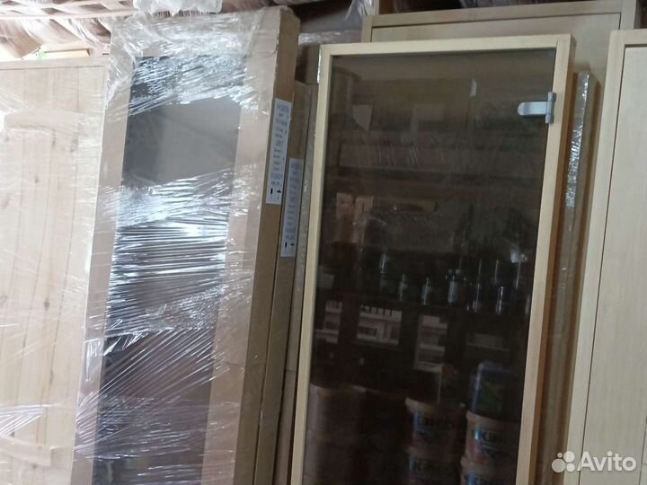 Двери стеклянные 1800*700;1700*700для Бани и Сауны