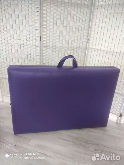 Кушетка с двойным поролоном складная