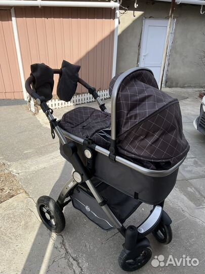 Коляска luxmom 3 в 1 бу