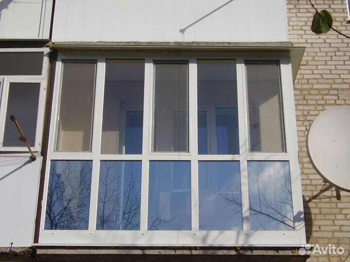 Остекление и отделка балконов