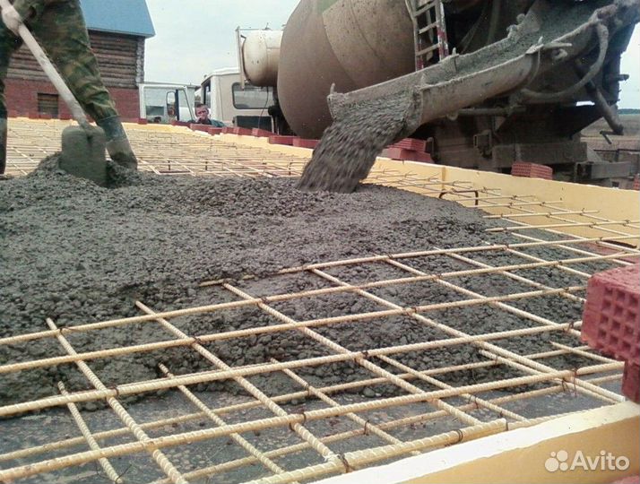 Доставка бетона 24/7 + Лента+ Бетононасос