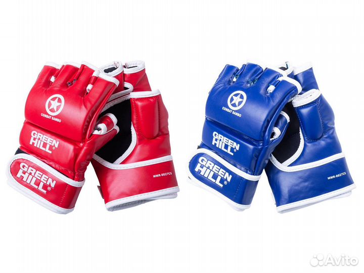 Перчатки Combat Sambo Green Hill MMR-0027CS, к/з