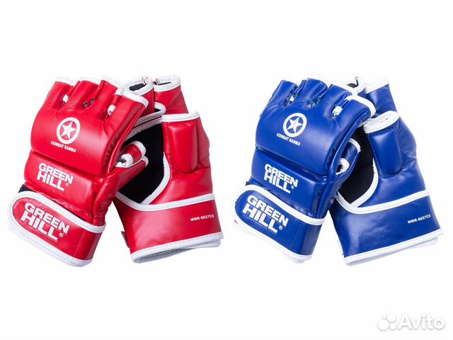 Перчатки Combat Sambo Green Hill MMR-0027CS, к/з