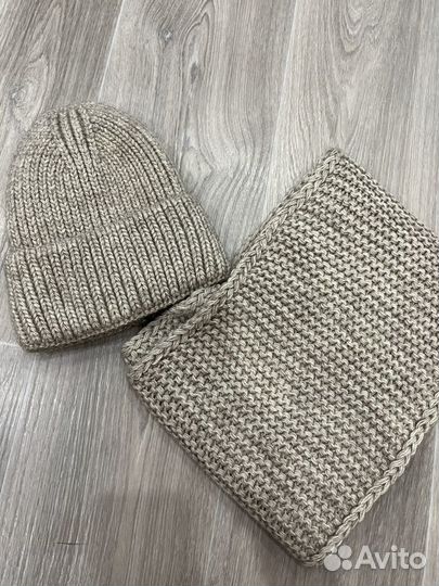 Зимний Комплект: шапка и снуд