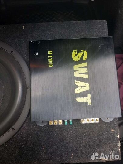 Сабвуфер и усилитель