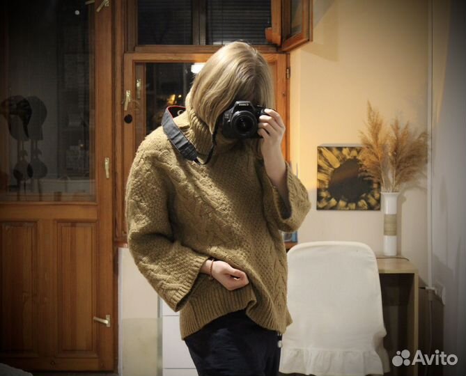 Шерстяной свитер Massimo Dutti