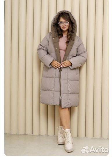 Пуховик женский на био-пухе