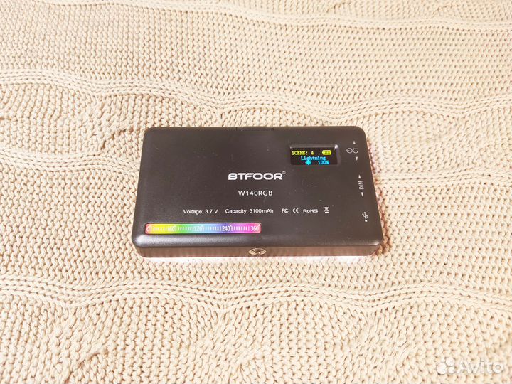 Накамерный RGB-светильник (новый)