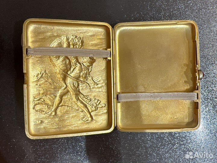 Портсигар серебряный СССР