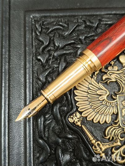 Перьевая ручка Латунь + Сандал