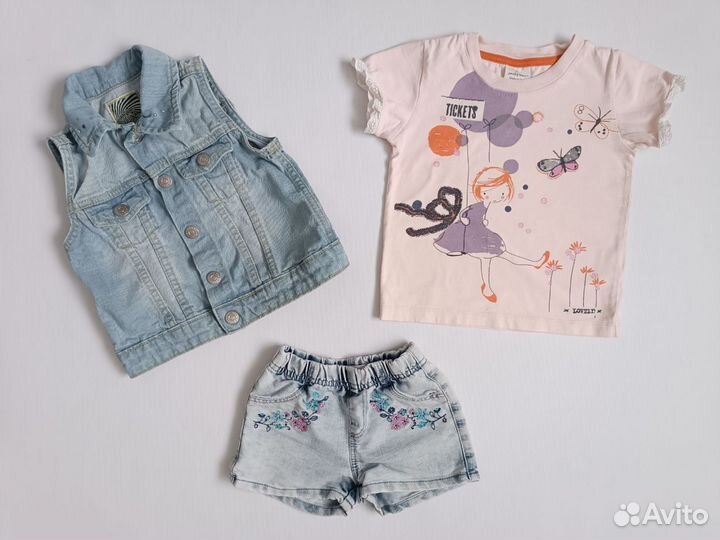 Пакет одежды для девочки 92 98