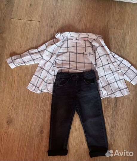 Вещи пакетом на мальчика 98 104 zara