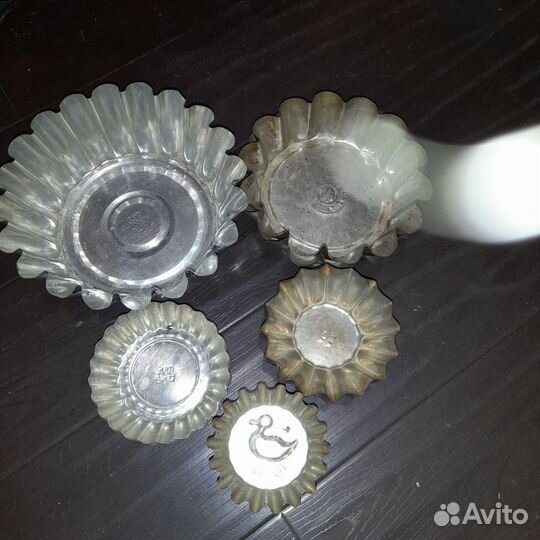 Формочки для выпечки СССР разные