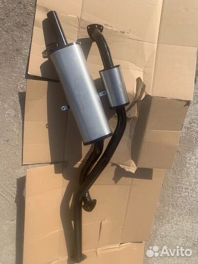 Спортивная выхлопная система на ваз 2101-2107