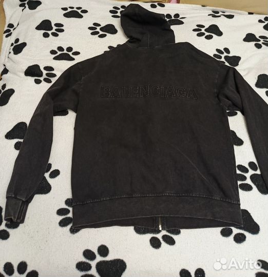 Balenciaga zip hoodie