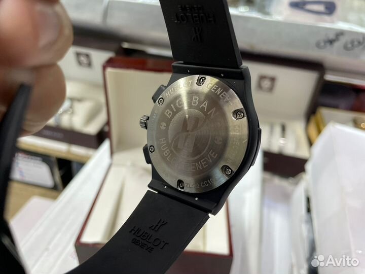 Часы мужские Hublot lux. Подарочный набор для мужч