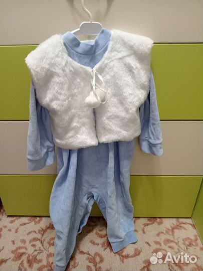 Костюм зайчика для мальчика 92-98