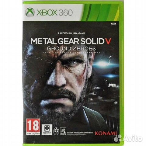 Диск Metal gear solid 5 на Xbox 360