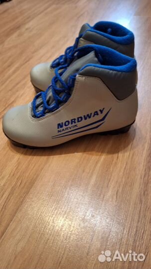 Лыжные ботинки nordway размер 34