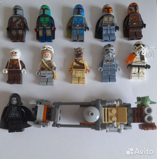 Lego звездные войны минифигурки оригинальные