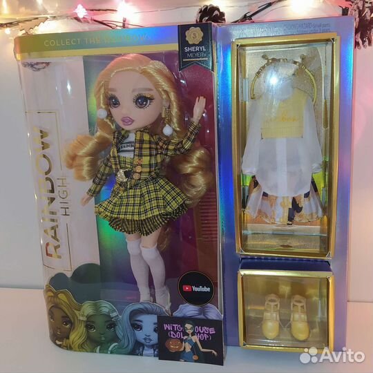 3 серия Rainbow high / Рэйнбов Хай - Шерил