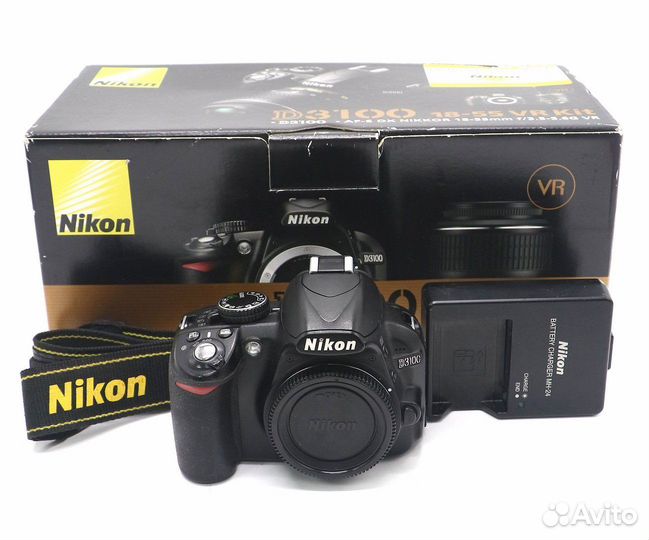 Nikon D3100 body в упаковке (пробег 47080 кадров)