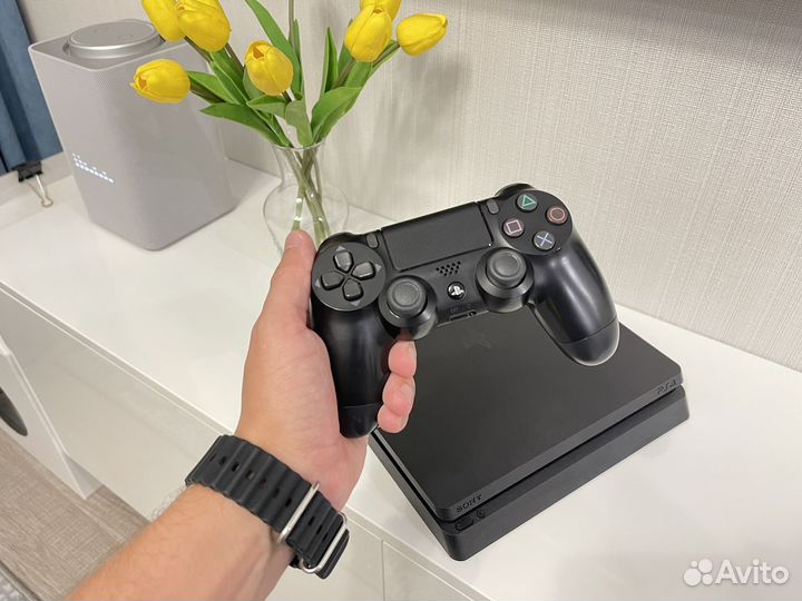 Прошитая PlayStation 4 Slim 1TB Гарант/дост/кредит