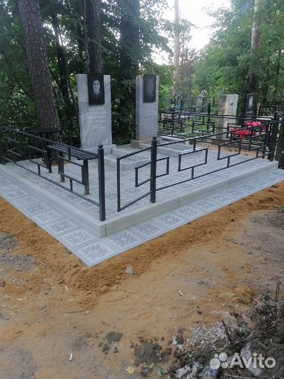 Благоустройство мест захоронений