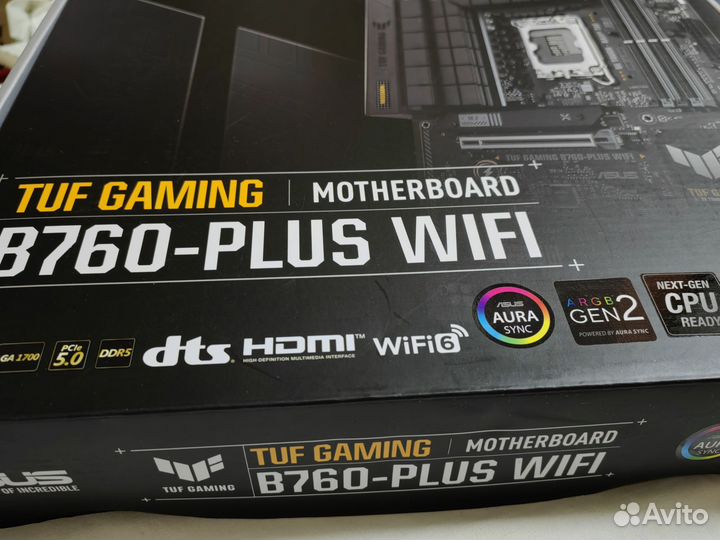 Материнская плата asus TUF gaming B760-plus wifi