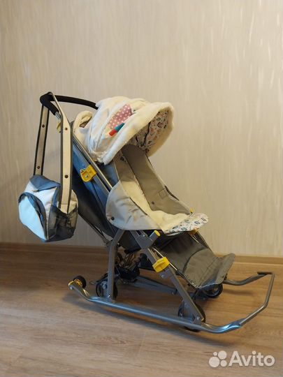 Санки коляска nika kids